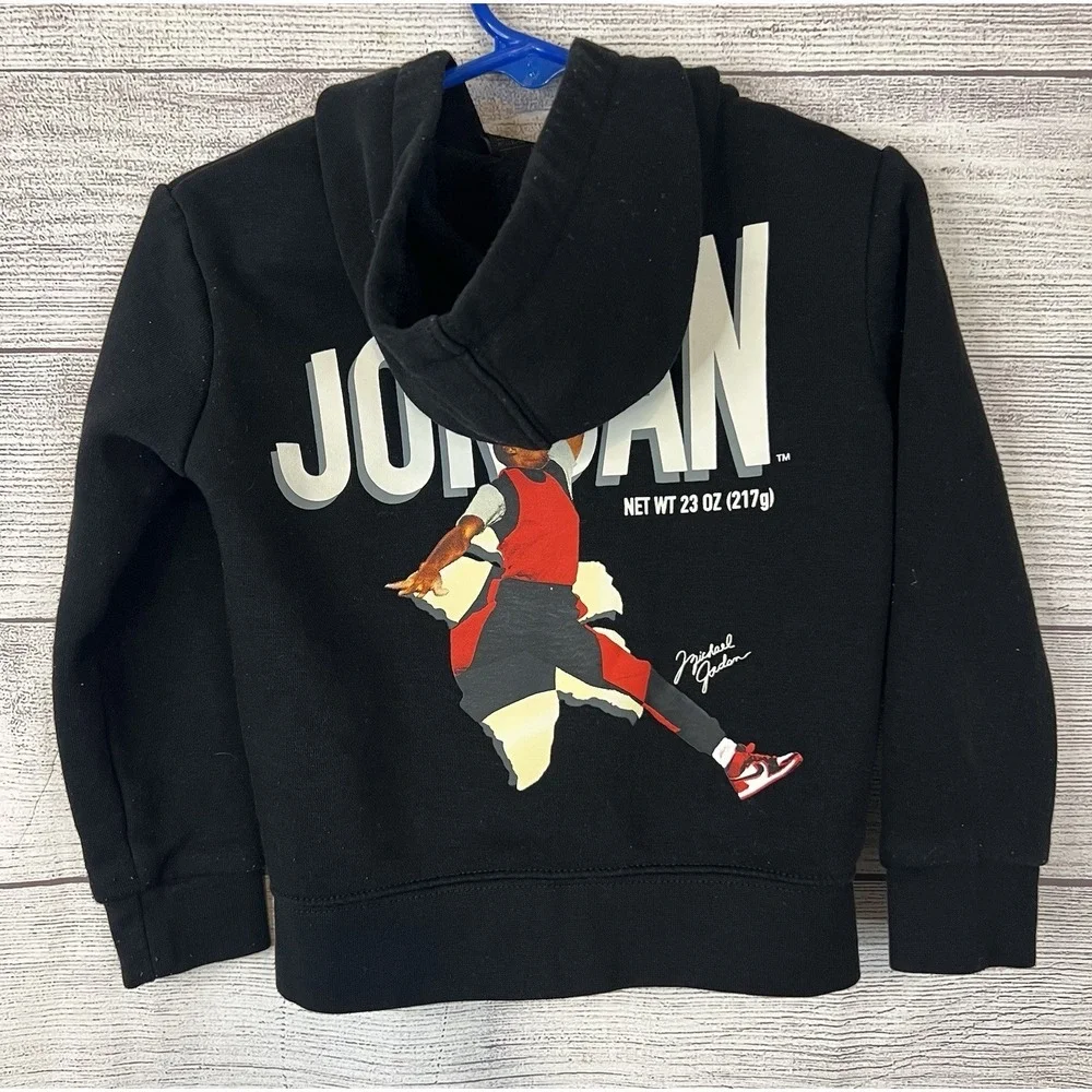 Nike Jordan Flight Hoodie Toddler Boys -‎ Black Size 2T